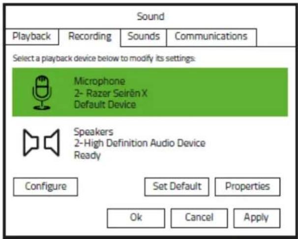RAZER Seirēn X - CONFIGURER VOTRE RAZER SEIREN X - 6