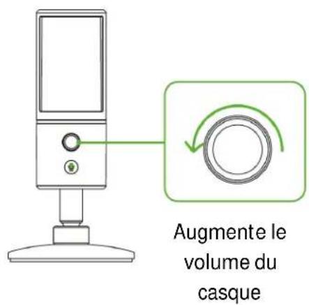 RAZER Seirēn X - RéGLAGE DU VOLUME DU CASQUE - 2