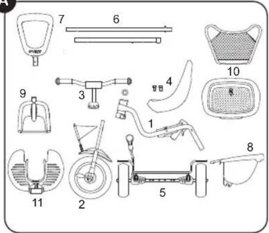 Puky CAT 1 S - Montage - 1
