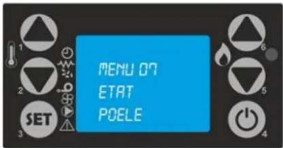 INVICTA Ove Plugin auto - Menu 07 - ETAT POELE - 1