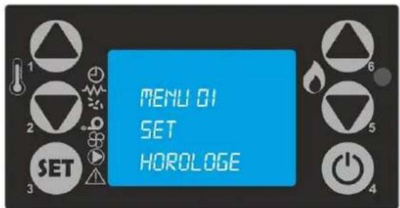 INVICTA Ove Plugin auto - Menu 01 - SET HORLOGE - 1