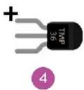 VELLEMAN VMM501 - Temperatursensor - 2