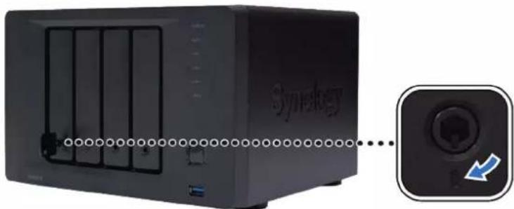 SYNOLOGY DVA3219 - Installation des disques - 6