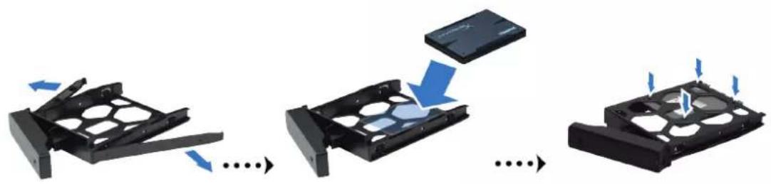 SYNOLOGY DVA3219 - Installation des disques - 4