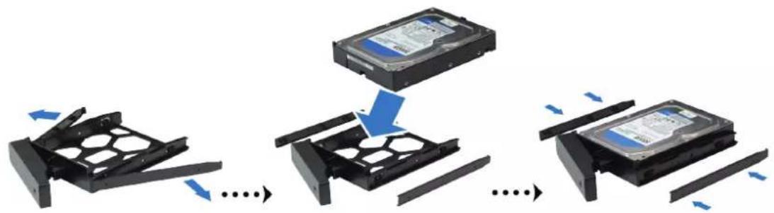 SYNOLOGY DVA3219 - Installation des disques - 3