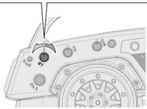 HPI Racing Venture Toyota FJ Cruiser - Steering Trim Setup Einstellen der Lenkungstrimmung Réglage du trim de direction Stéralontrilの调整 - 2