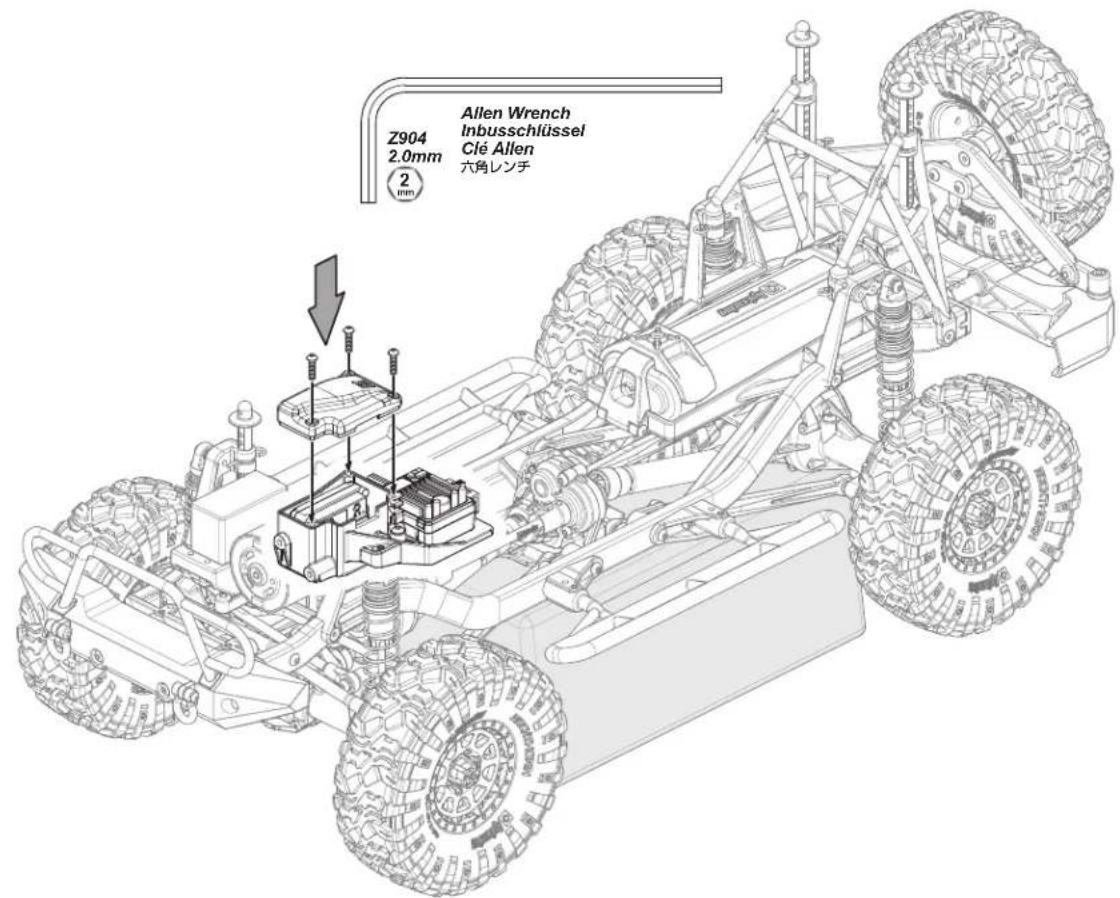HPI Racing Venture Toyota FJ Cruiser - Checking Fail Safe Operation Überprüfen der Fail-Safe Einheit Verificatio du fonctionnement de la sécurité integree FEAILSE-NEFOTMOTiIN - 8