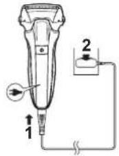 PANASONIC ESLL21 - Şarj tamamlandıktan sonra adaptörü çıkarın. - 2