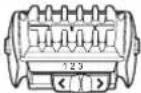 PANASONIC ESLL21 - Utilizzo dell'accessorio pettine ES-LL41 - 6