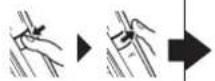 PANASONIC ESLL21 - Verrouillage du bouton de mise en marche - 1