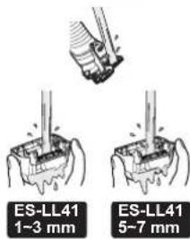 PANASONIC ESLL21 - Tisztítás vízzel - 4