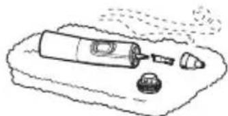 PANASONIC ERGN300 - A rengjore lett skitne deler - 6
