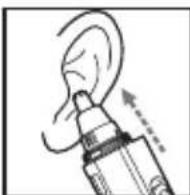 PANASONIC ERGN300 - Trimming your nose hair and ear hair - 3
