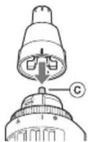 PANASONIC ERGN300 - como encaixar a lamina - 2