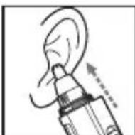 PANASONIC ERGN300 - Recortar losPelos de la nariz y de la oreja - 3