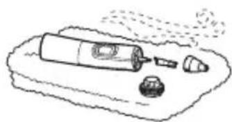 PANASONIC ERGN300 - Pentru a curata piesele foarte murdare - 5