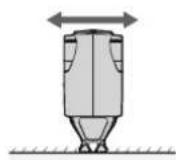 PANASONIC ERGD51 - Leikkauskorkeuden kampaosa - 3