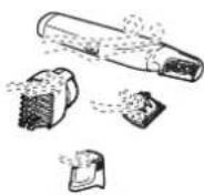 PANASONIC ERGD51 - Mycket smutsig rakapparat - 2
