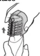 PANASONIC ERGD51 - Entfernen des Aufsatzes - 1