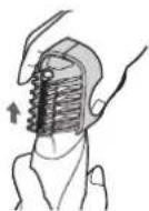 PANASONIC ERGD51 - Remover o acessatorio - 1