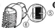PANASONIC ERGD51 - Identificarea componentelor - 2