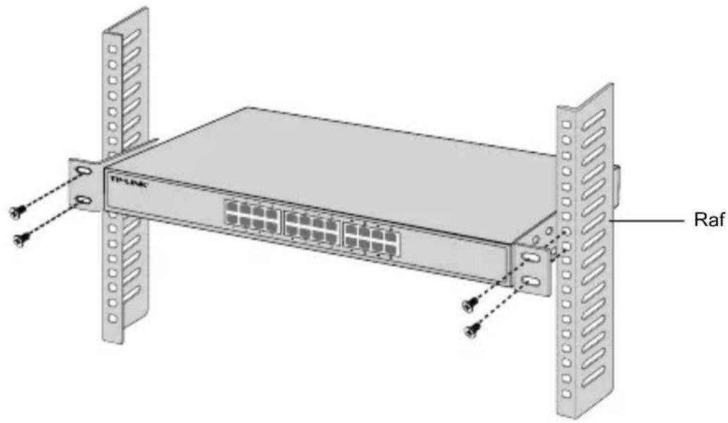 TP-LINK TLSF1024M - - Raf Kurulumu - 2