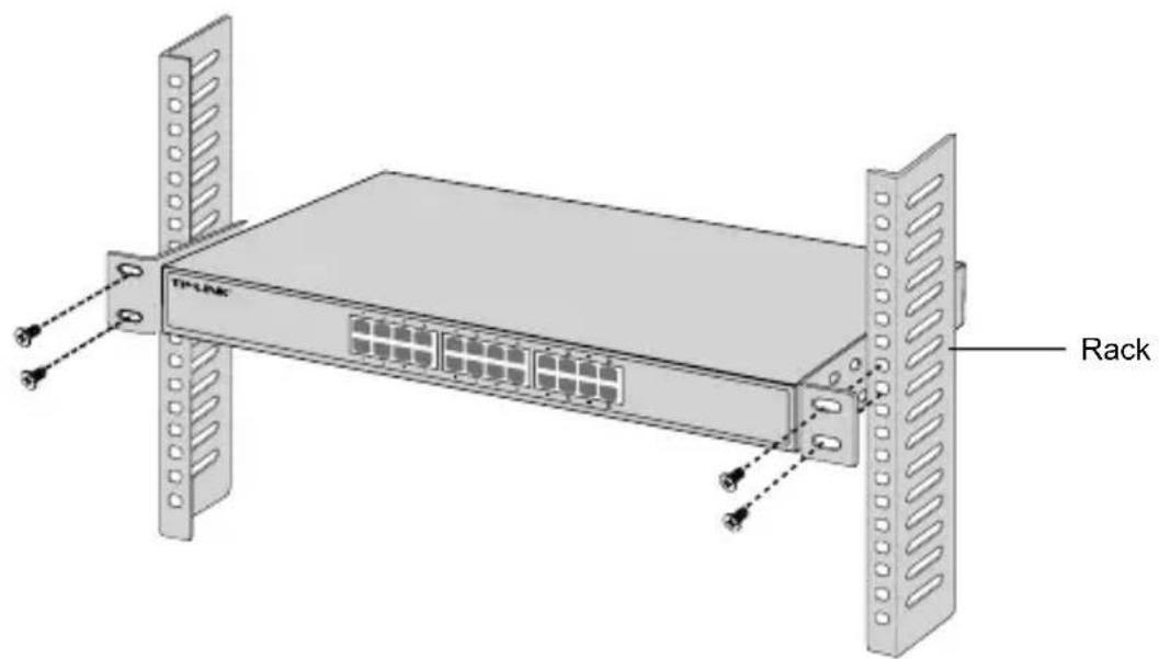 TP-LINK TLSF1024M - - Rackmontage - 2