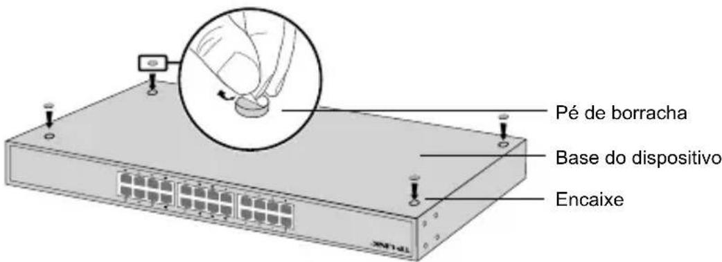 TP-LINK T1600G52TS - - Instalação numa mesa/secretária - 1