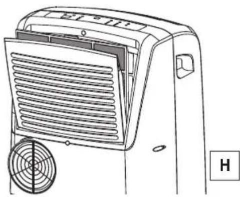 DELONGHI Pinguino PAC N77 ECO - OPÉRATIONS CONSEILLÉES À LA FIN DE LA SAISON - 1