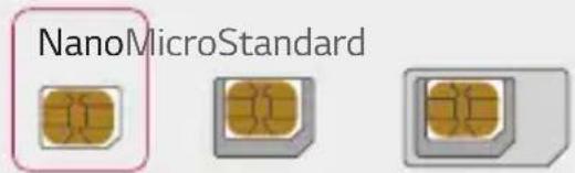 LG K40s - Installing the SIM card - 7