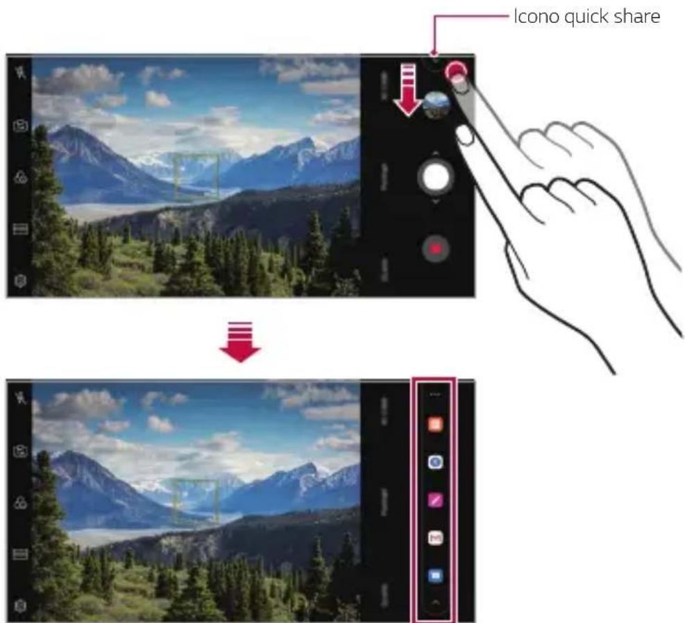 LG K40s - quick share - 1