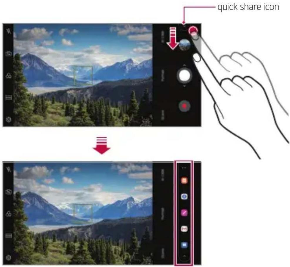 LG K40s - quick share - 1