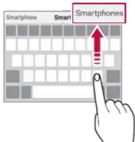 LG K40s - Suggesting words - 2