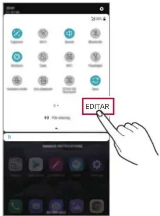 LG K40s - Panel de notificationsiones - 3