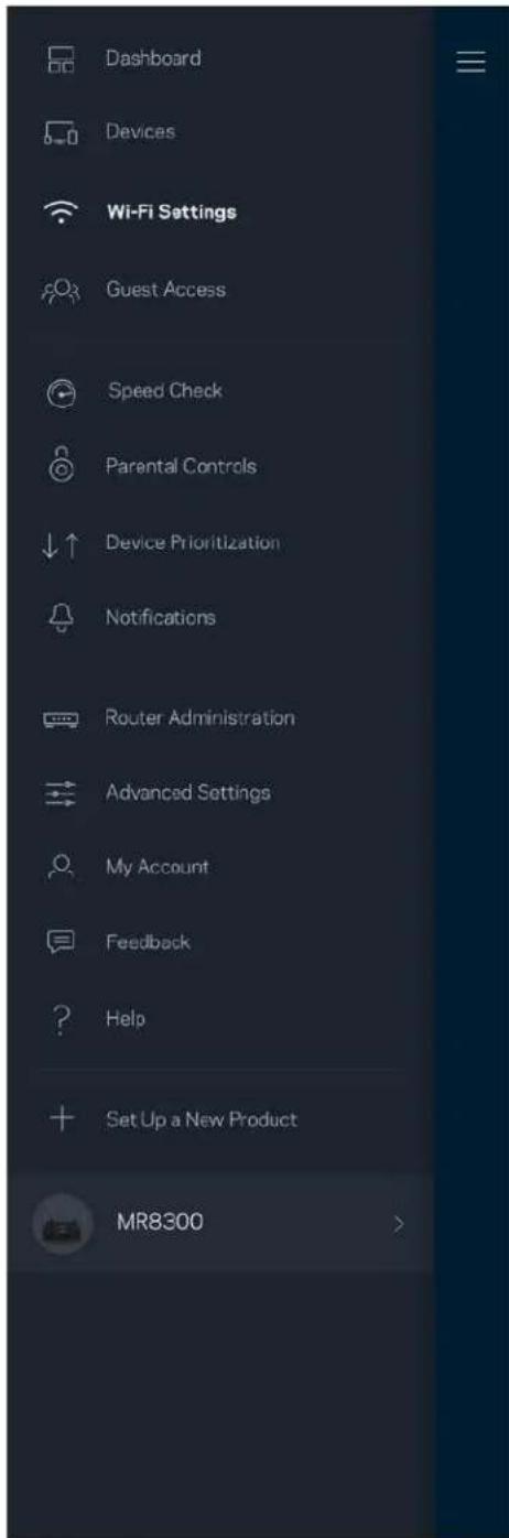 LINKSYS MaxStream MR8300 - Setări Wi-Fi - 1