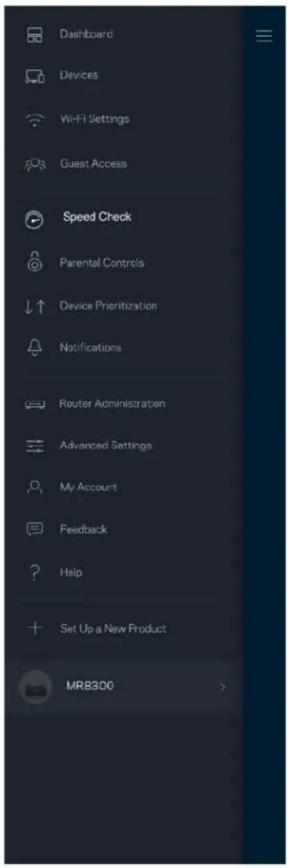 LINKSYS MaxStream MR8300 - Verificação de velocidade - 1