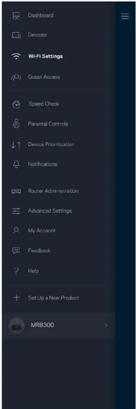LINKSYS MaxStream MR8300 - Configuración de Wi-Fi - 1