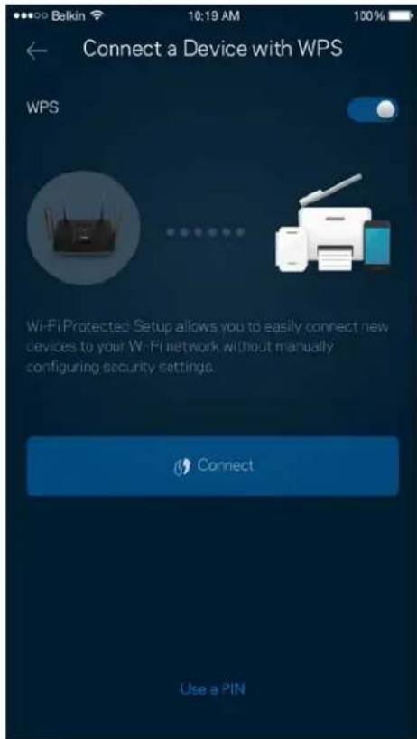 LINKSYS MaxStream MR8300 - Connexion d'un appareil à l'aide de la fonction WPS - 1