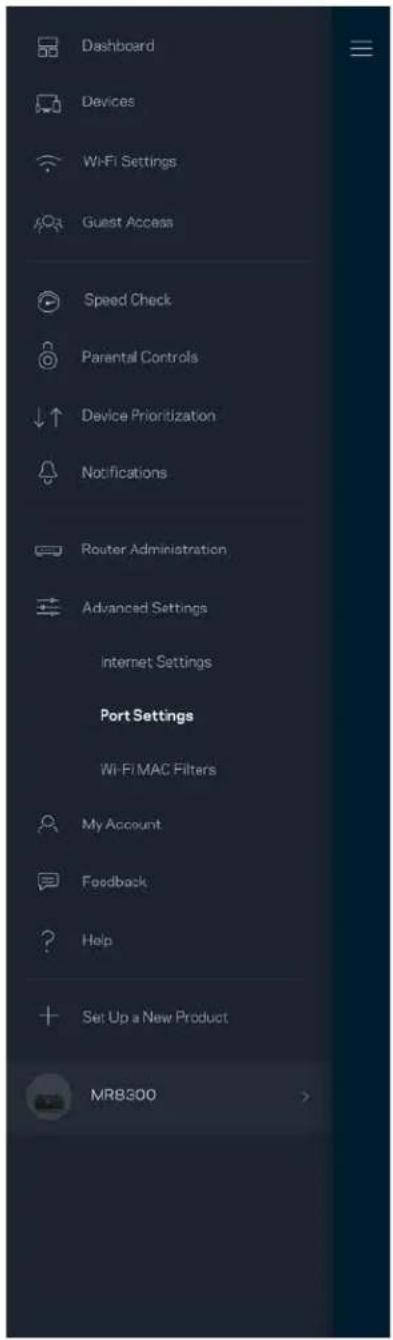 LINKSYS MaxStream MR8300 - Internetindstillinger - 2
