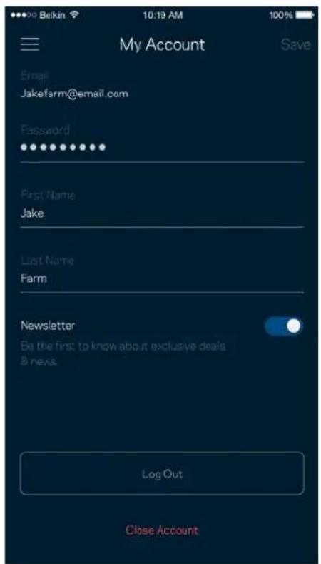 My Account Email Jakefarm@email.com Password First Name Jake Last Name Farm Newsletter Be the first to know about exclusive deals & news. Log Out Close Account