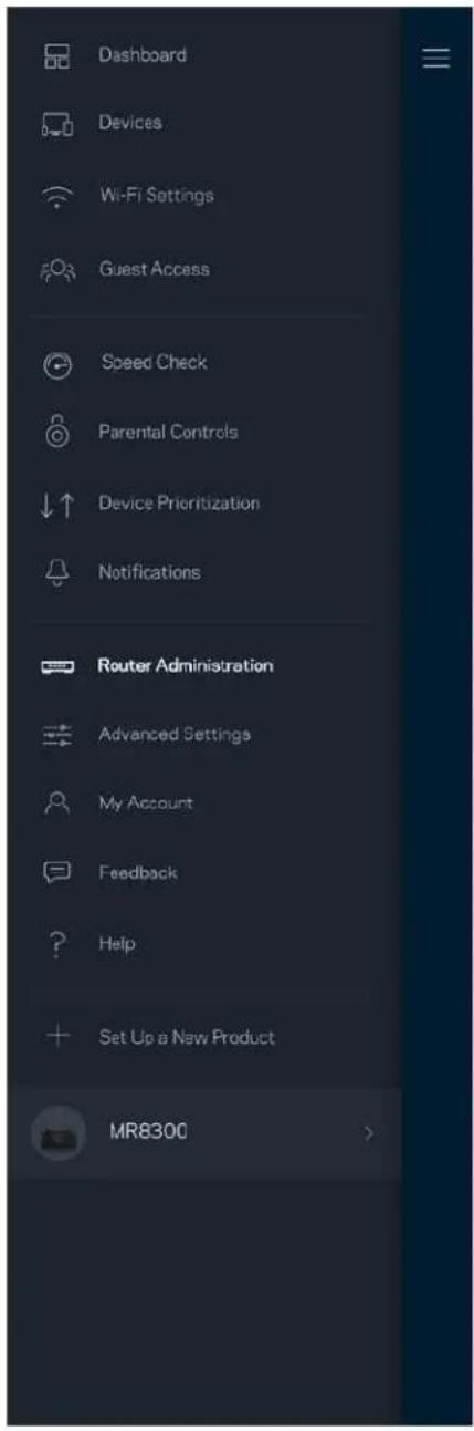LINKSYS MaxStream MR8300 - Router Administration (Router adminisztráció) - 1