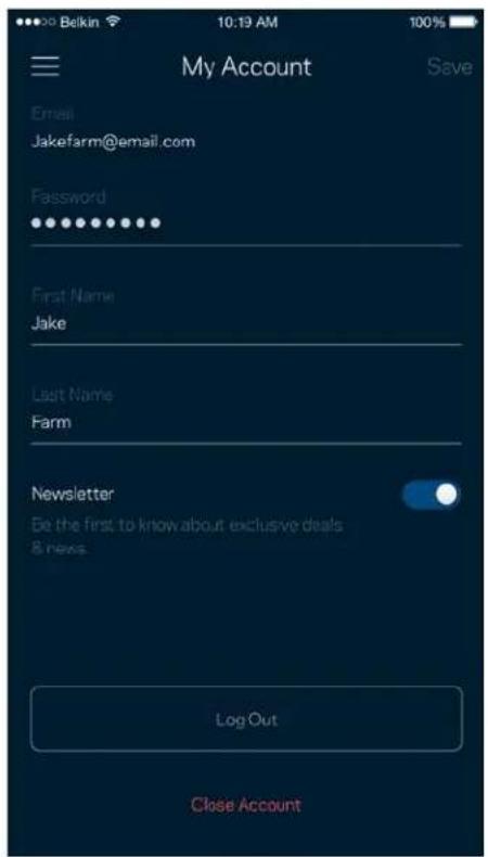 My Account Email Jakefarm@email.com Password First Name Jake Last Name Farm Newsletter Be the first, to know about exclusive deals & news Log Out Close Account