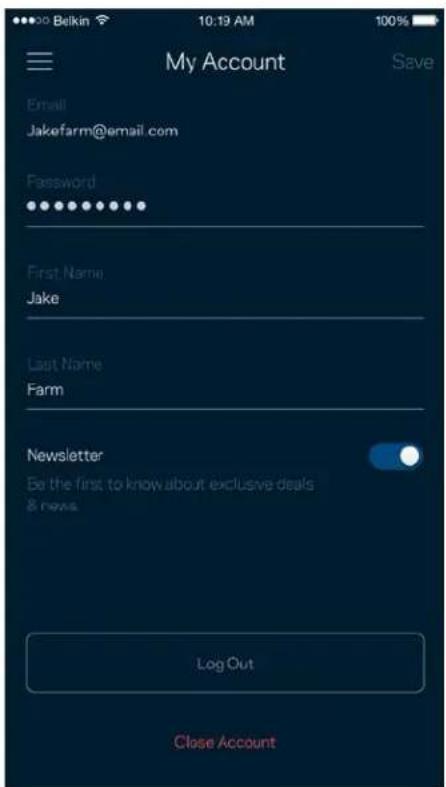 My Account Email Jakefarm@email.com Password First Name Jake Last Name Farm Newsletter Be the first, to know about exclusive deals & news Log Out Close Account