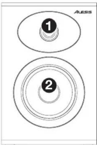 ALESIS Elevate 3 MKII - Panel frontal - 1