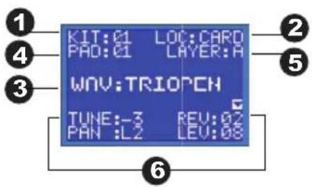 ALESIS SamplePad 4 - Pantalla LCD - 1