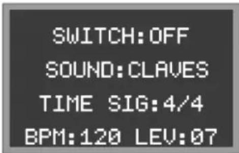 ALESIS SamplePad 4 - Menu Options - 3