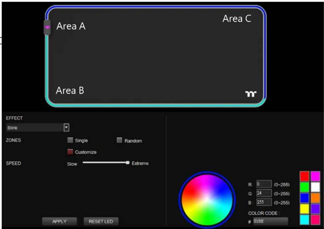 THERMALTAKE Level 20 RGB - Blink Mode Color Area Seng - 2