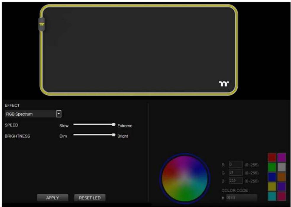 THERMALTAKE Level 20 RGB - RGB Spectrum Mode Color Area Seng - 1