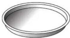 WHIRLPOOL W7 MW461 - PIATTO CRISP - 1