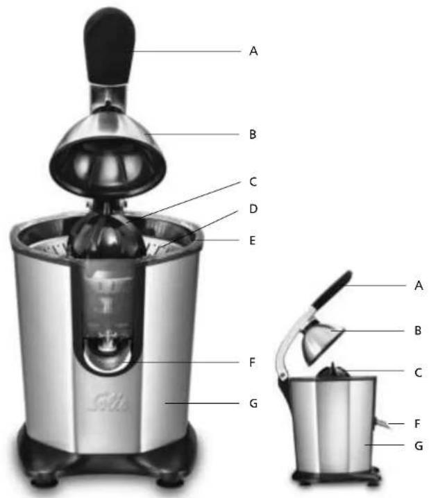 Solis Citrus Juicer 8453 - 1